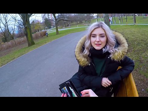 ❤️ Guta zgodnu spermu stranca za novac - pušenje u parku od Eve Elfie ❤ Domaći porno kod nas ❌️